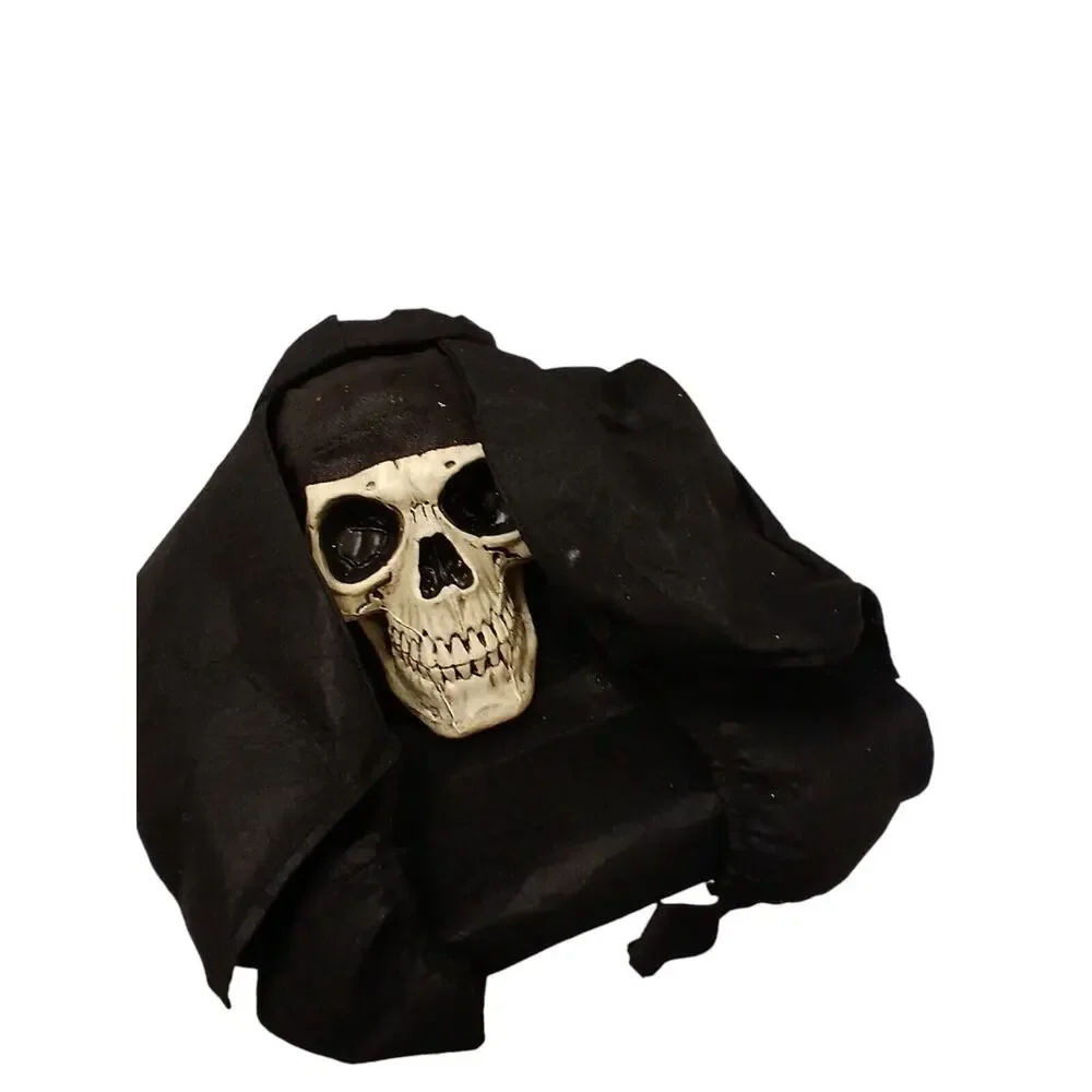 Skeleton Pirate Costume CHILD Sz XL 14-16 Illusion 9 INCHES TALLER Halloween
